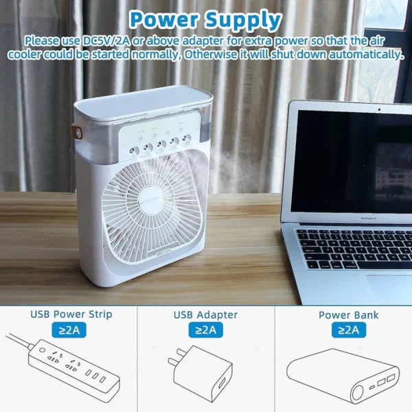 Mist Air Cooler Fan
